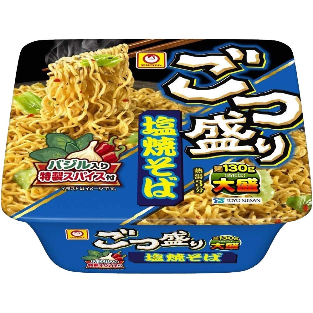 マルちゃん ごつ盛り焼きそば ソース&塩セット