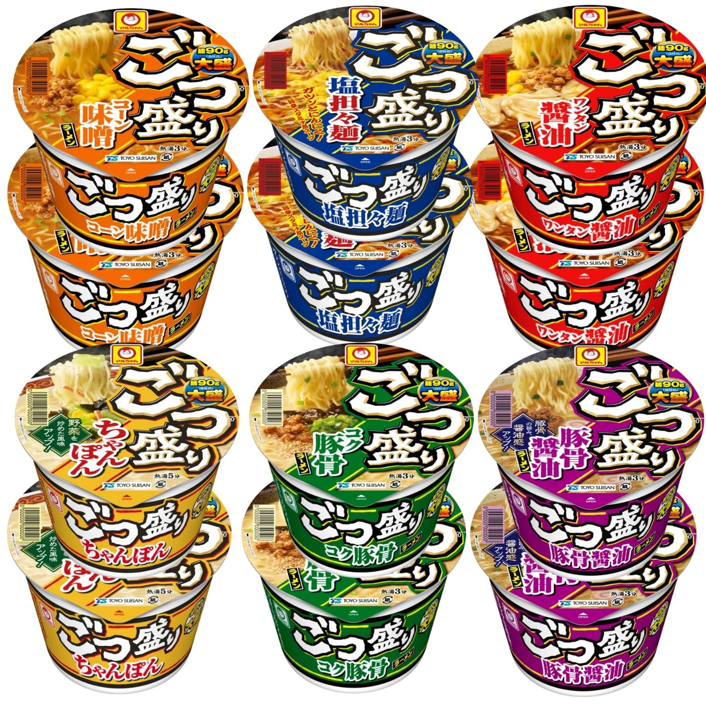 マルちゃん 詰め合わせ セット 12種24食ココナッツ クラッカー付き