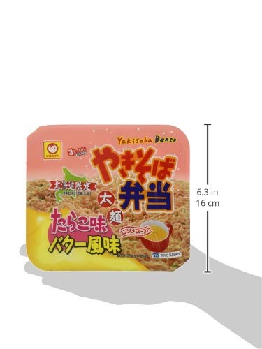 マルちゃん 【北海道限定】やきそば弁当 たらこ味バター風味 111g×12個