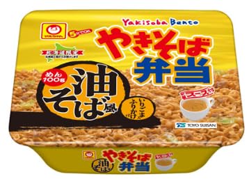 【北海道限定】やきそば弁当 食べ比べセット（油蕎麦風＆十勝豚丼味 各3個 計6個） (油そば)