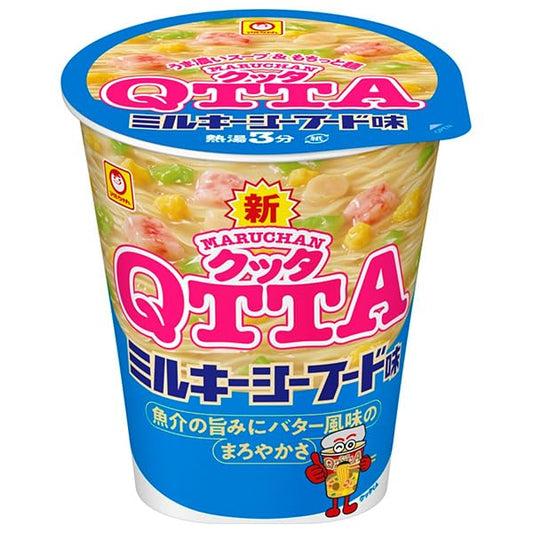 東洋水産 MARUCHAN QTTA(マルチャン クッタ) ミルキーシーフード味 77g×12個入