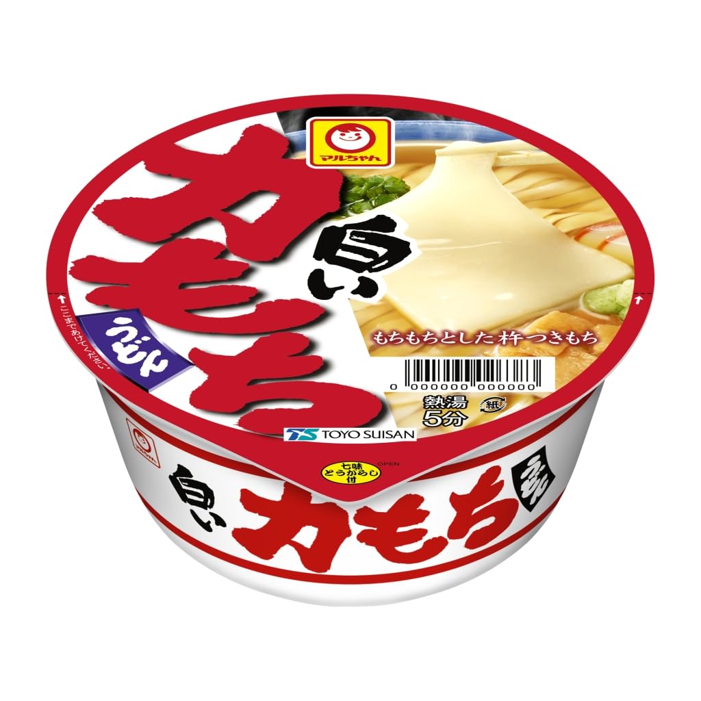 マルちゃん 白い力もちうどん ( 109g×12個 ) カップ麺 うどん ( 杵つきもち / きざみ お揚げ ) レトルト カップうどん ( あっさり仕立て / コシ ) 箱買い 東洋水産 赤いきつねシリーズ