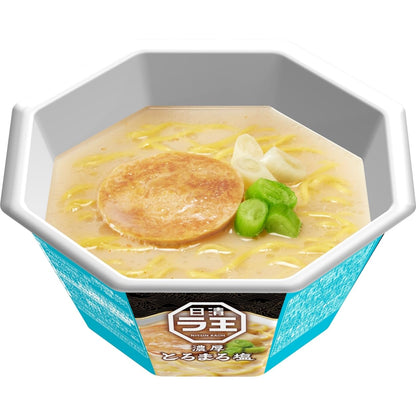 ラ王 とろまろ塩 [豚骨のコクとラードの旨み] 日清食品 カップ麺 112g×12個