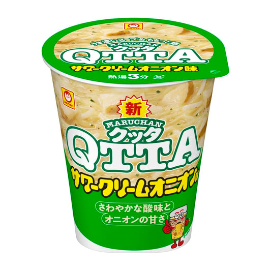 ＭＡＲＵＨＡＮ ＱＴＴＡ サワークリームオニオン味 (82g x 12個 /カップ麺) カップラーメン インスタントラーメン ラーメン 箱買い 東洋水産 クッタ