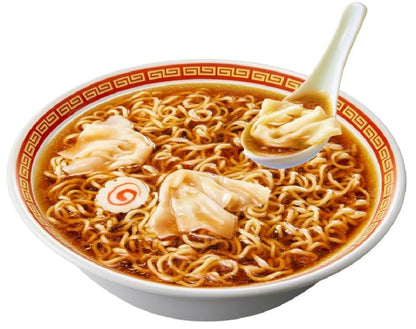 マルちゃん 麺之助 ワンタン麺 中華そば 91g×12個 (カップラーメン/カップ麺) 即席 中華蕎麦 (鶏の旨味/コクのある醤油味スープ) インスタントラーメン ワンタン 東洋水産