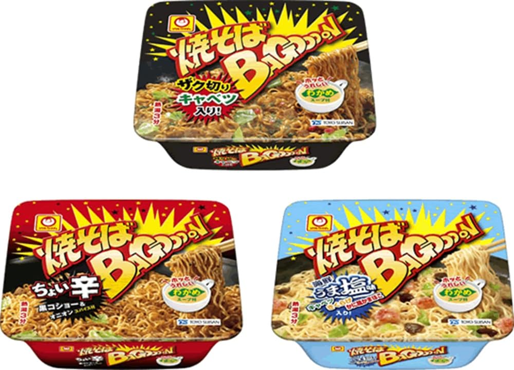 東洋水産 焼そばバゴォーンちょい辛 117g×12個