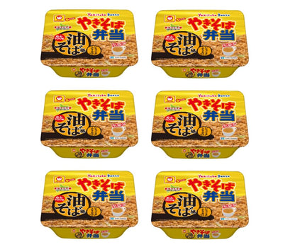 【北海道限定】やきそば弁当 食べ比べセット（油蕎麦風＆十勝豚丼味 各3個 計6個） (油そば)