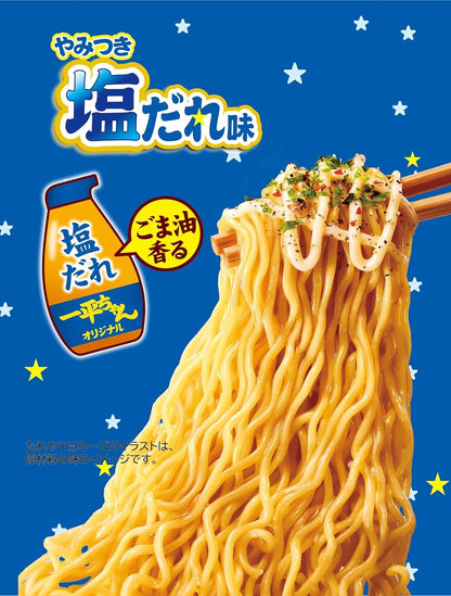 明星 一平ちゃん夜店の焼そば やみつき塩だれ味 130g × 12個