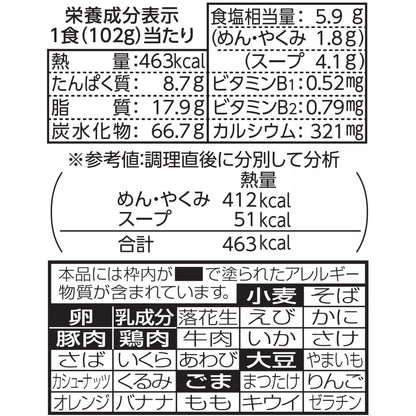 日清 出前一丁 5食入 1袋