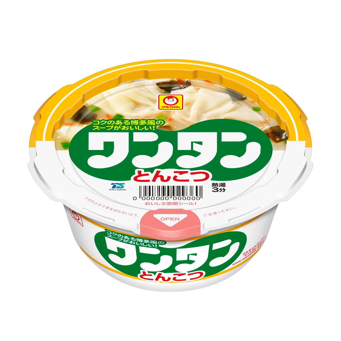 マルちゃん とんこつワンタン 37g×12個