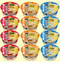 Amazon.co.jp 限定 【セット商品】マルちゃん 麺づくり 定番 セット(鶏ガラ醤油、合わせ味噌、鶏だし塩 各4個 計12個)