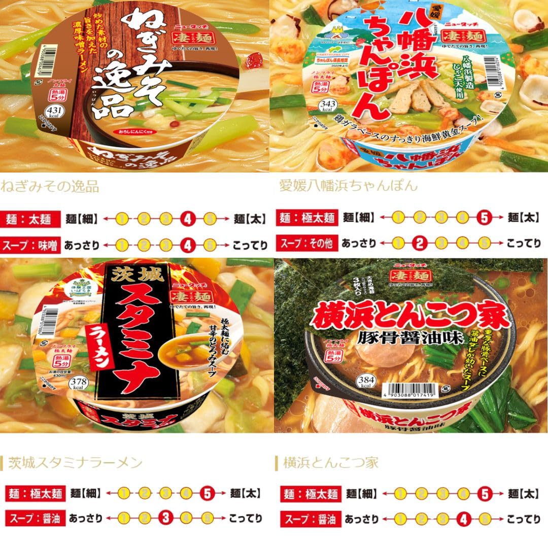 カップ麺 詰め合わせ 箱買い ヤマダイ 凄麺 カップラーメン 30種セット ご当地ラーメン