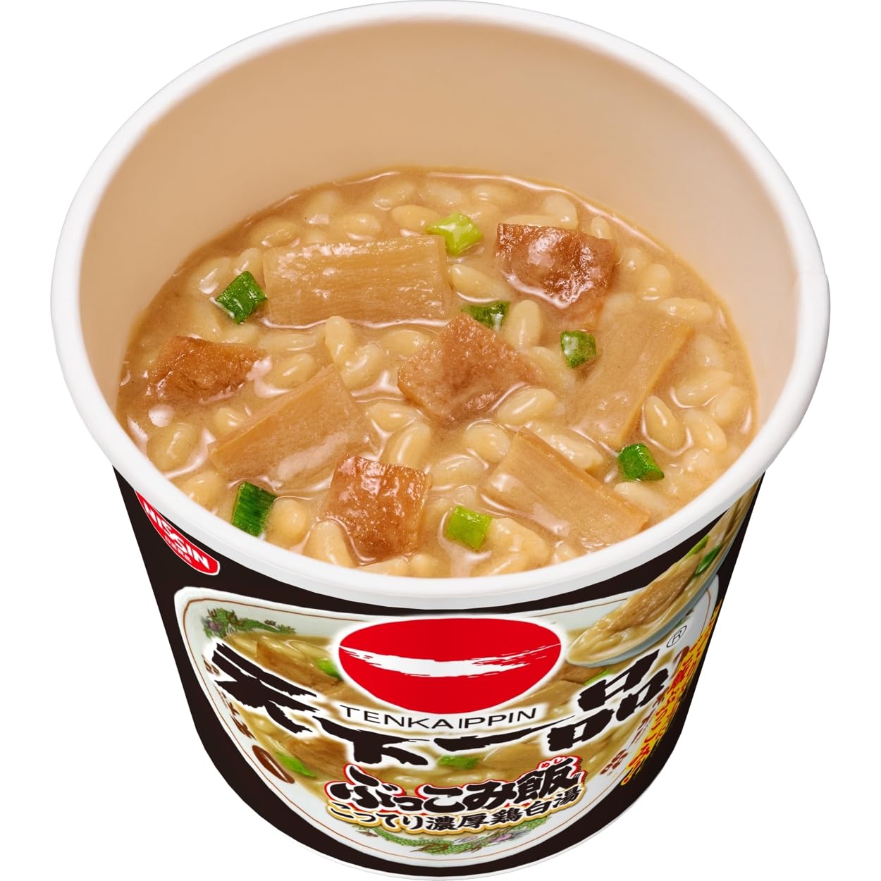 日清食品 天下一品 ぶっこみ飯 こってり濃厚鶏白湯 91g×6食 [カップライス シメ 背徳感 インスタント 有名店コラボ]
