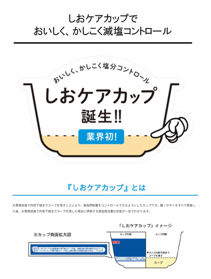 明星 評判屋 わんたん塩ラーメン[12個入、カップ麺、即席めん減塩訴求ブランド売上№1※1、塩分30%カット※2、ノンフライ麺、香味野菜香る鶏と昆布の旨みだし、67g]