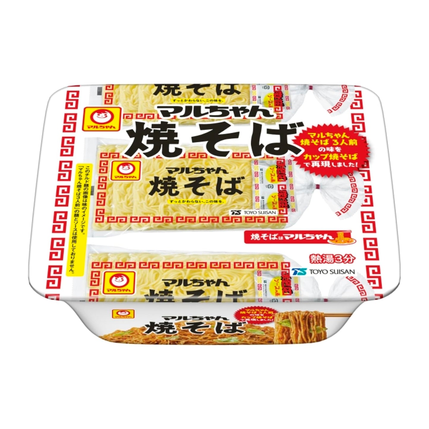マルちゃん 焼そば 107g×12個 (カップ焼きそば/カップ麺) 即席 インスタント麺 (焼きそば/マルちゃん焼そばの味を再現) 東洋水産