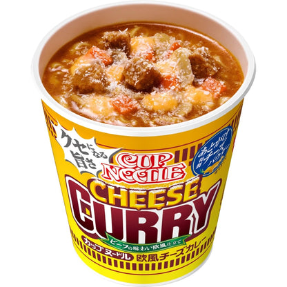 カップヌードル 欧風チーズカレー [ビーフの味わい欧風仕立て] 日清食品 カップ麺 85g×20個