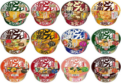 どん兵衛 12種12食 詰め合わせセット (メーカー都合により12種類揃わない場合は11種類12食となります)