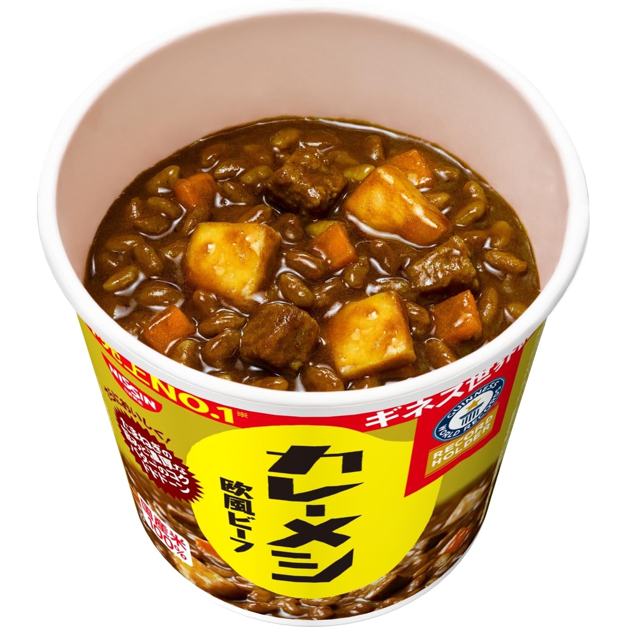 カレーメシ 欧風ビーフ [リニューアル・スパイス感アップ] 107g×6個 日清食品 カップライス 国産米 インスタント