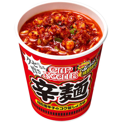カップヌードル 辛麺 [ぶっかけ焙煎唐辛子] 日清食品 カップ麺 82g×20個