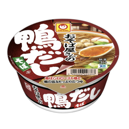 赤いきつね マルちゃん 和風麺カラフル6種セット (計12個 / 6種) 赤いきつねうどん、緑のたぬき 天そば、白い力もちうどん、紺のきつねそば、黒い豚カレーうどん、おそば屋さんの鴨だしそば 食べ比べ 箱買い カップラーメン ココナッツ クラッカー付き