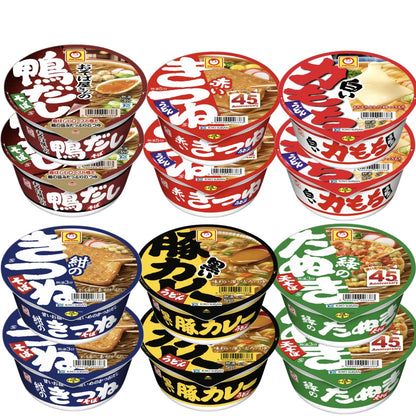 マルちゃん 詰め合わせ セット 12種24食ココナッツ クラッカー付き
