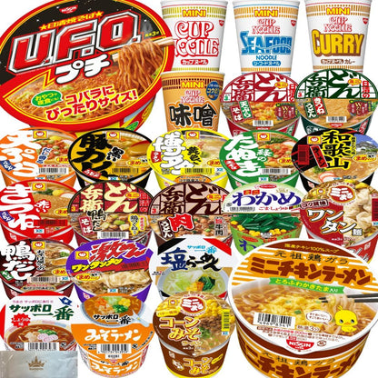 カップ麺 詰め合わせ 箱買い ミニ 24種セット カップラーメン カレー 日清 カップヌードル (24種)