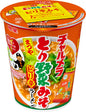 明星 チャルメラカップ とり野菜みそピリ辛ラーメン[12個入、カップ麺、まつや、復興支援、石川県ご当地の味、ほどよい辛さと味噌のコク、70g]