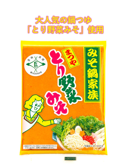 明星 チャルメラカップ とり野菜みそラーメン[12個入、カップ麺、まつや、復興支援、石川県ご当地の味、まろやかな味噌と野菜の旨み、71g]
