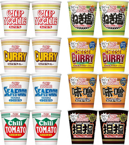 カップヌードルシリーズ 8種アソート (レギュラーサイズ 8種/計16個) 日清食品 カップ麺 詰め合わせ 箱買い