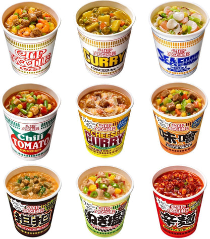 カップヌードルシリーズ 9種×各1食 レギュラーサイズ 日清食品 カップ麺 詰め合わせアソート 箱買い