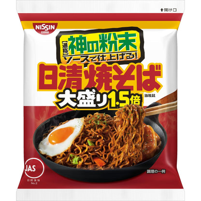 日清食品 日清焼そば 大盛り1.5倍 インスタント袋麺 151g×12個 インスタント袋麺 焼きそば